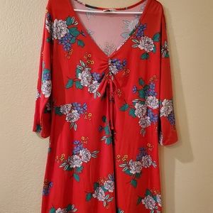 Bobbi Brooks Floral Dress